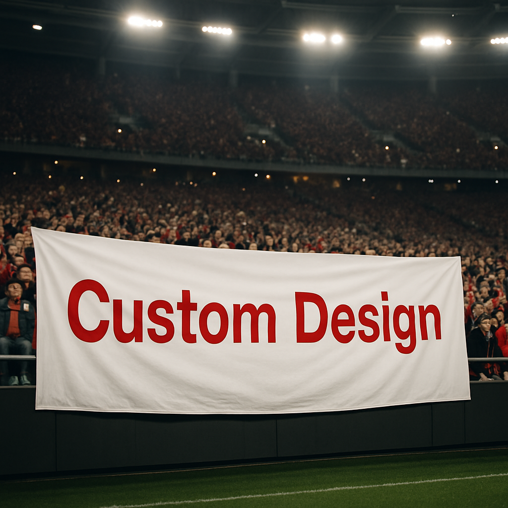 Custom size banner